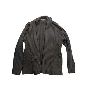 jason maxwell gray cardigan sweater size 2X